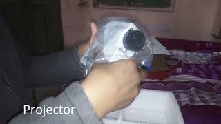 Cheap Projector Unboxing....Second Home