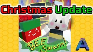 ? CHRISTMAS UPDATE HYPE! Roblox Bee Swarm Simulator LIVE!