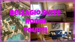 Bellagio Suite Room Tour!!! Las Vegas 2016