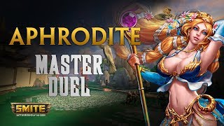 SMITE! Aphrodite, La build decide partidas! Bonus Track! Master Duel S5 #60