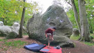 Pyton "no hands" at Bas Cuvier