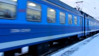 14.01.12 Прибытие Эд9М Выдрино - Черемхово. Ангарск