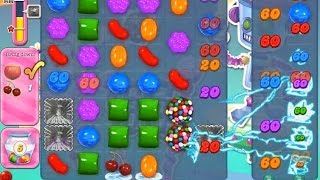 Candy Crush Saga Level 1215 ( 2 × Match two Color Bombs - NO BOOSTER )