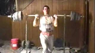 Brooks Kubik Push Press 137kg (302lb) DRUG FREE