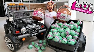 100 LOL Surprise Dolls Toy Hunt Giveaway!!
