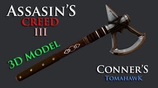 Assassin's Creed 3 Connor's Tomahawk 3d model