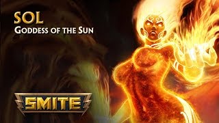 Smite [RU] || Обзор на богиню Соль (Sol)