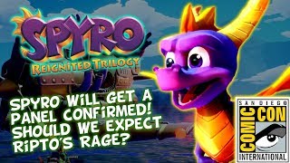 Spyro Panel Confirmed For SDCC 2018! Should We Expect Spyro 2? Stewart Copeland, Tom Kenny & Others
