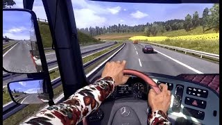 #[ETS2]Управление камерой в игре с помощью веб камеры     Euro Truck Simulator 2
