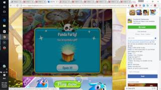 Panda Party ~ Infinite lives at Facebook!!! PET RESCUE SAGA