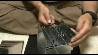 【アウトドア道具】 ファイアーボックスストーブ開封