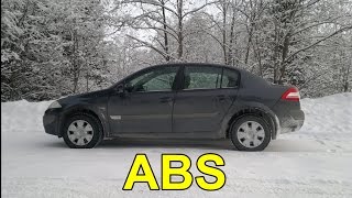 Рено Меган 2. Отключение ABS .