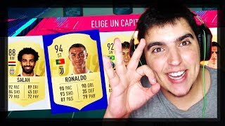CRIEI O MEU PRIMEIRO FUT DRAFT | FIFA 19
