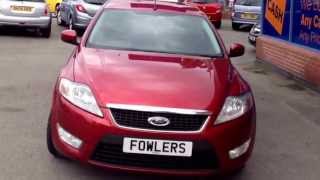 Ford Mondeo 1.8 diesel in red, 5dr