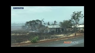 West Maui Fire Damages 21 Structures, 30 Vehicles