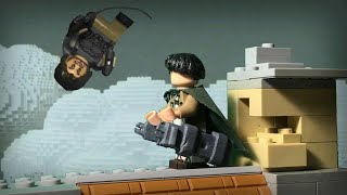 Attack on Titan Kenny scene in LEGO