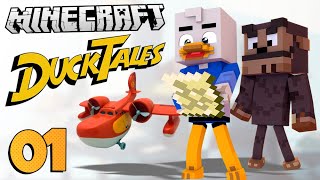 МАЙНКРАФТ: УТИНЫЕ ИСТОРИИ #1 - ОХОТА ЗА СОКРОВИЩАМИ (ПРОХОЖДЕНИЕ) MINECRAFT