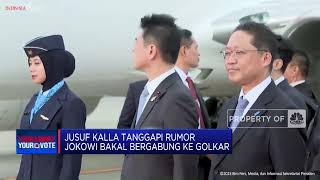 Soal Rumor Jokowi Gabung Ke Golkar, Ini Kata Jusuf Kalla!