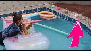 DESAFIO NA PISCINA -  Mileninha