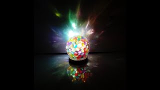 DIY WATER BEAD GLOBE LIGHT!