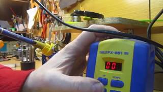 Паяльная станция HAKKO FX-951. Настройка и тестирование