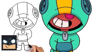 How to Draw Leon | Brawl Stars | Awesome Step-by-Step Tutorial