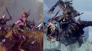 Битва Мрачный Оплот. Красивая битва из сетевой кампании. Total War Warhammer-2