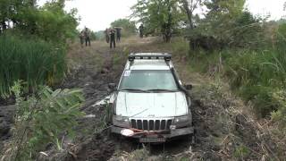 4х4 оффроад Нескучное чуть не потеряли колесо offroad 4x4 hard mudding deep mud full time 4wd