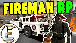 Fireman RP - GMOD DarkRP (The Firefighters Chief Is Starting The Fires)