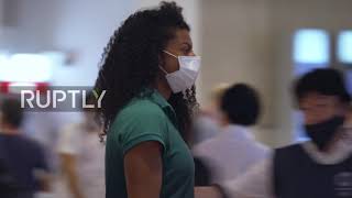 Japan: Brazil volleyball team arrives in Tokyo ahead of Games