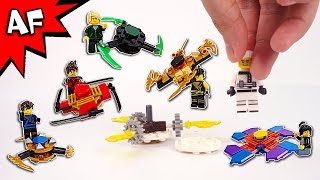 Lego Ninjago Brick Building FIDGET SPINNERS with Ninja Minifigures