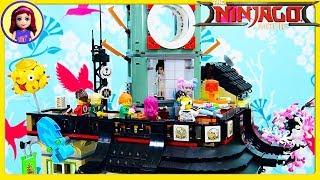 Ninjago City Lego Build the Sushi Restaurant High Rise Shops Review Kids Toys