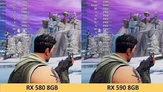 RX 590 vs. RX 580 with Ryzen 5 2600 in 10 Games - 1080p Benchmark Test  Comparison