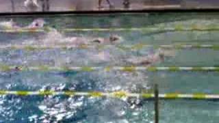 Me Swimming The 100 Free