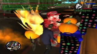 GTA SA: Camp Diamond rp Sapphire #4 Новое обновление Хеллоуин, и поиски тыкв