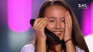 Иванна Решко "Mama knows best" – выбор вслепую – Голос. Дети 3 сезон