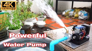 Powerful water pump with Toyan X Power