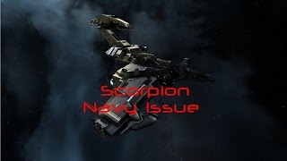 EVE online Scorpion Navy Issue лучший шип для новичков - миссии 4лвл