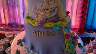 pastel Fondant?Postres tema Rapunzel