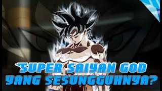 SUPER SAIYAN GOD YANG SESUNGGUHNYA
