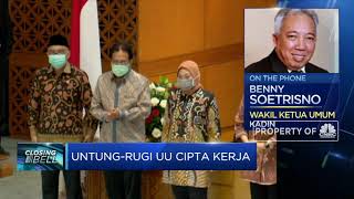 Kadin: UU Ciptaker Dorong Daya Saing & Buka Peluang Kerja