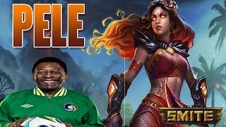 PROBANDO PELE... EN RANKED (y no se que hace lol) | SMITE DUEL