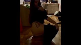 Naked Girl with new tattoos