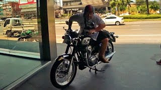 Прокатился на Kawasaki W800 (тест райд)