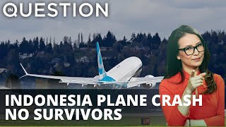 Boeing jet plunges into Java Sea, no bodies found
