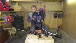 Бензотриммер Echo Gt-22ges, сбруя, обзор