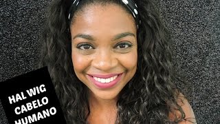 Peruca Half Wig de Cabelo Humano