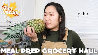 Grocery Haul for Vegan Meal Prep