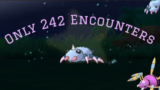 Shiny Spinarak in 242 sos encounters [Pokemon Ultra Sun and Moon]