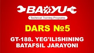 ?DARS №5★BAOYU GT-188: TIKUV MASHINA YEG'ILISHINING BATAFSIL JARAYON★QANDAY QILIB STOL YEG'ILADI